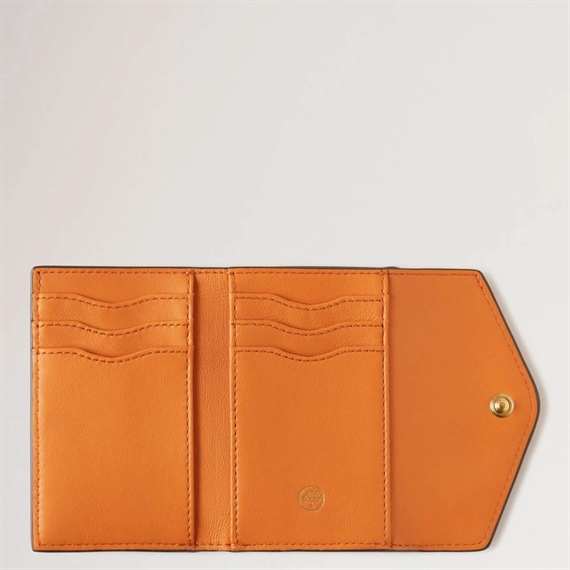 Mulberry Folded Multi-Card Wallet Sunset Small Classic Grain